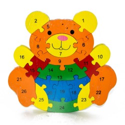 Puzzle Litere şi Cifre