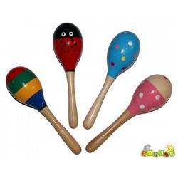 Maracas din lemn