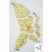 Puzzle Harta R. Moldova cu raioane natur